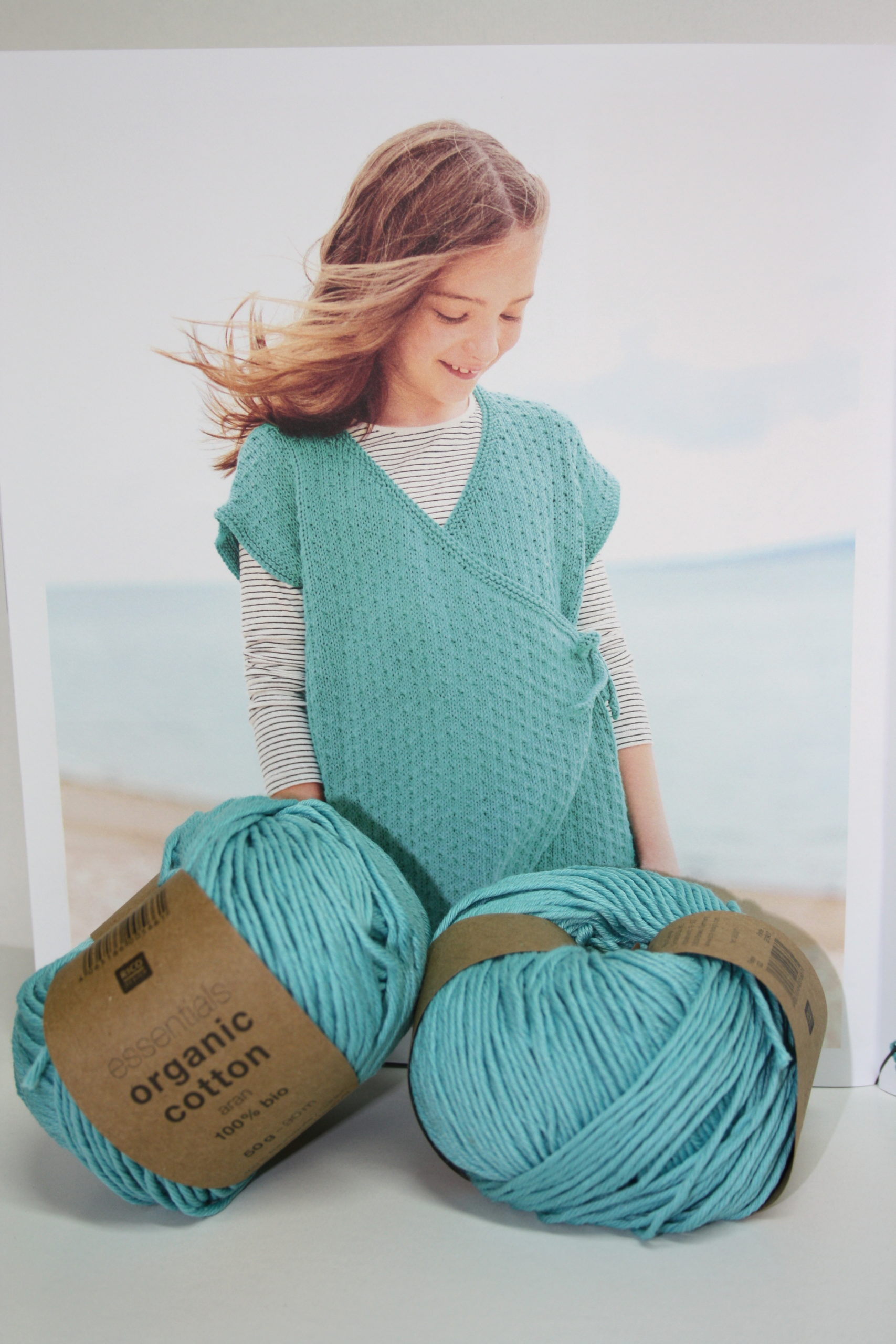 rico design organic cotton aran 50g