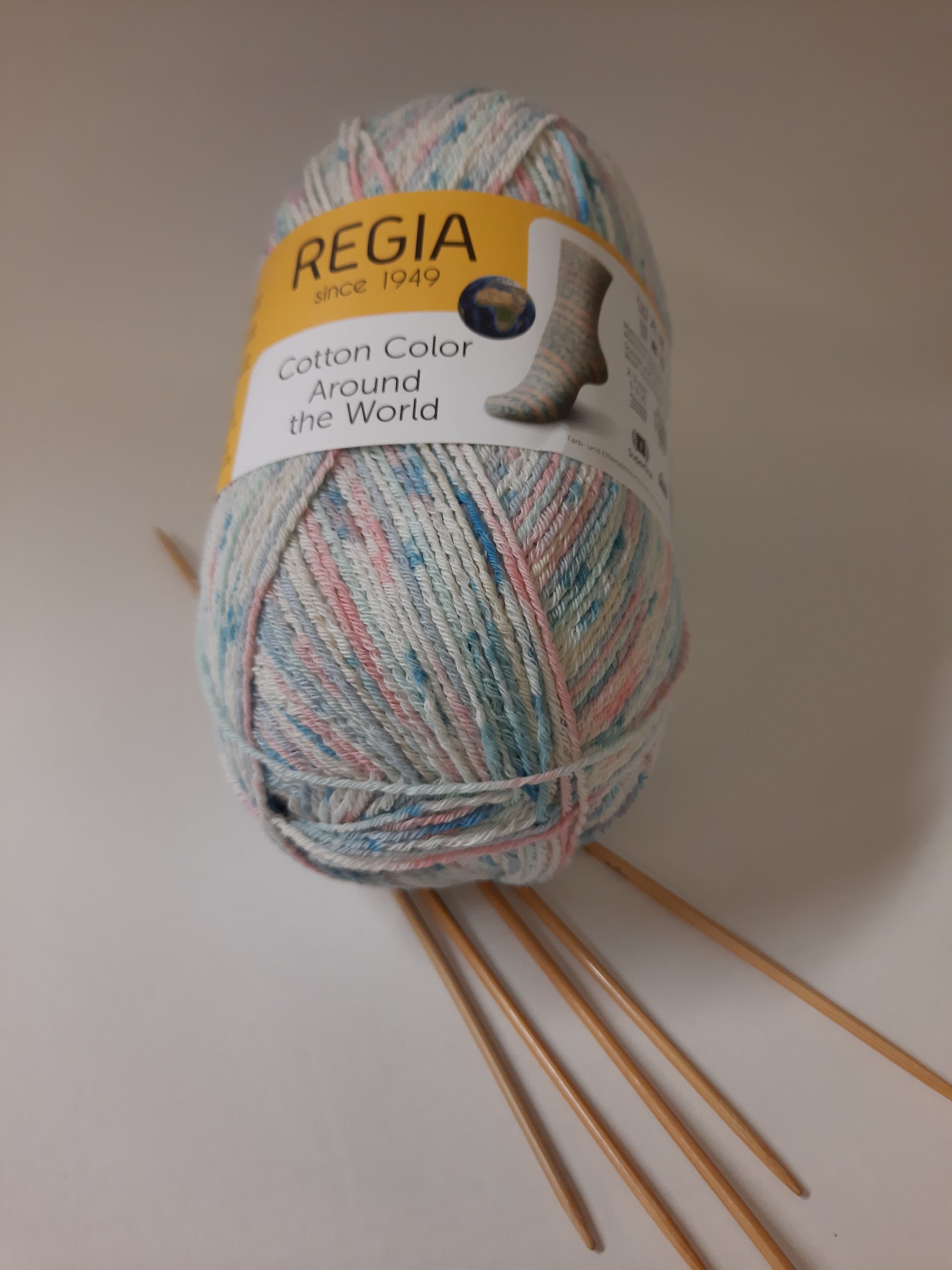 Regia Cotton Color 4-fach, Around the World 100g
